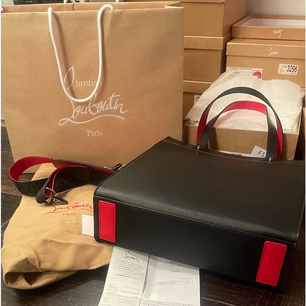 Christian Louboutin ruistote calf empire bag